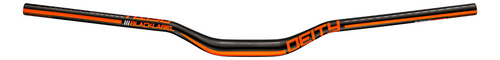Manubrio Deity Blacklabel 800mm 31.8mm Altura 38mm Color Orange