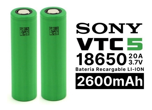 Batería Sony Vtc5 18650 (2und) 100% Original