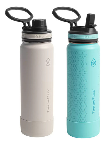 Termo Thermoflask 2 Botellas De 710 Ml, Caliente-frío