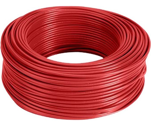 Cable Eléctrico Thhw Rojo Calibre 14 100 Metros Argos 110014