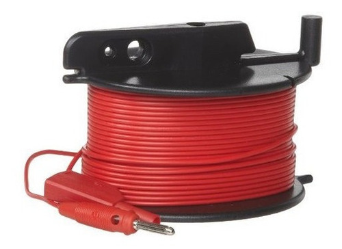 Fluke Geo Cablereel 50m Carrete De Cable Rojo Duradero Para 