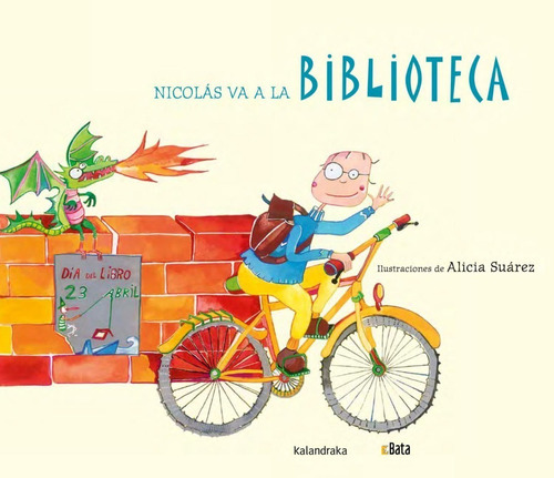 Nicolas Va A La Biblioteca (pictogramas Bata)