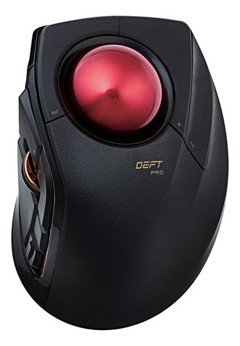 Elecom Deft Pro Raton De Trackball, Con Cable, Inalambrico,