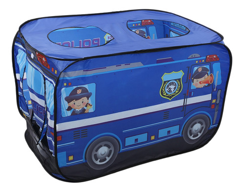 Carpa Portátil Para Niños, Camión De Helados, Policía, Autob