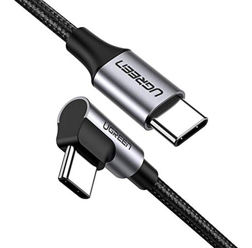 Ugreen Cable Usb C A Usb C Ángulo Recto 90 Grados Tipo C 60w