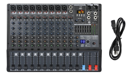 Winmix Mi11 Mezclador 11 Canales 99 Dsp Dj Controlador Audio