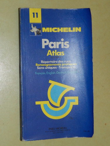 * Paris - Atlas - Guia Michelin - L062