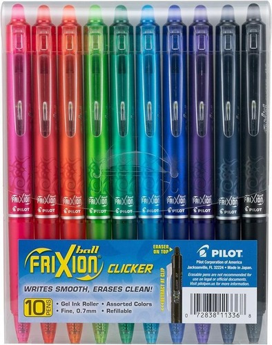 Bolígrafos Pilot Frixion Para Rocketbook Borrables 10 Piezas