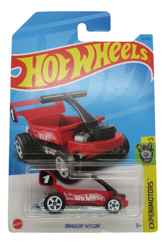 Draggin Wagon Rojo Para Figuras Lego Hot Wheels (22)