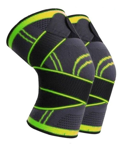 Par Rodillera Ajustable Deportiva Compresion Ejercicio