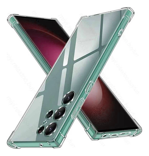 Carcasa Para Samsung S23 Ultra Transparente + Hidrogel