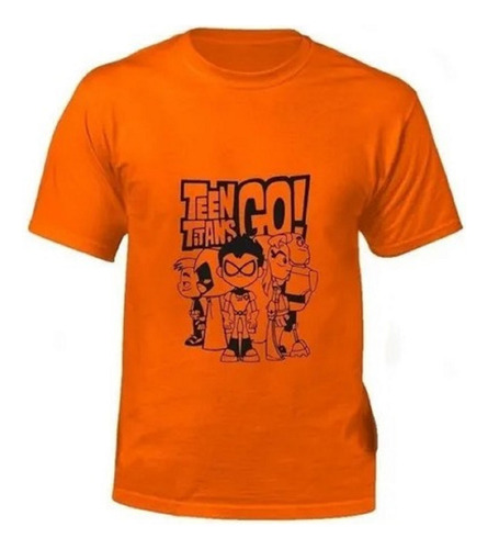 Polera Los Jovenes Titanes - Teen Titans Go Jm