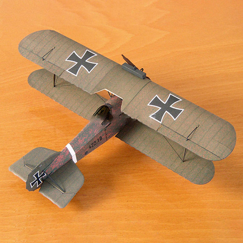 Modelo De Avión De Diecast D Ii 1:33, Modelo Coleccionable,