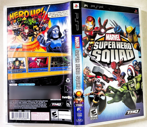 Marvel Super Hero Squad Original Psp Umd