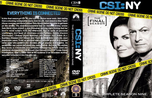 Csi New York - Coleção Completa Dublada Com Caixinhas