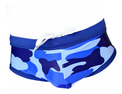 Traje De Baño Hombre Natacion Playa Militar Bikini