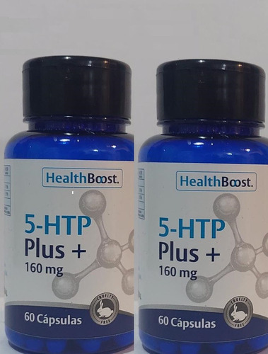 5htp+ 160mg Vitamina B6 Obesidad Ansiedad Promo X2!!!