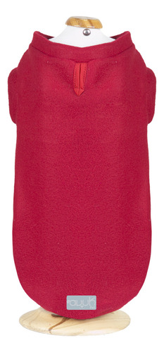 Agasalho De Inverno Soft Vermelho Tamanho G Para Cachorro de 6 a 8kg