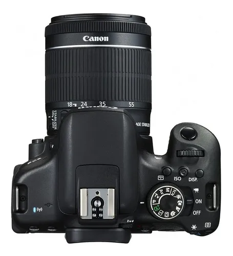 Câmera Canon Kiss Eos X8i Lente Dupla Ef-s 18-55mm/55-250mm Câmera Canon Kiss Eos X8i Lente Dupla Ef-s 18-55mm/55-250mm