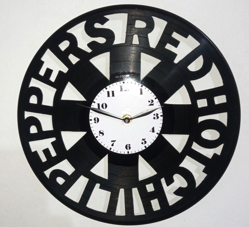 Reloj De Pared En Disco De Vinilo De Red Hot Chili Peppers