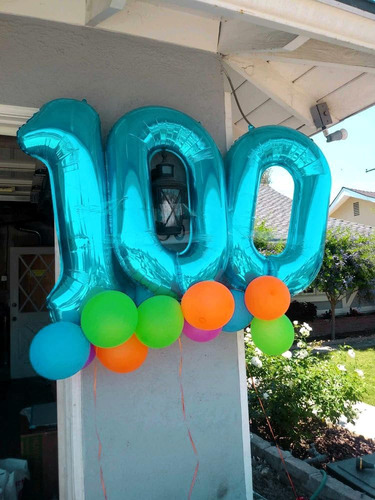 Globo De Número 4 Para Decoración De Fiesta De 4 Años