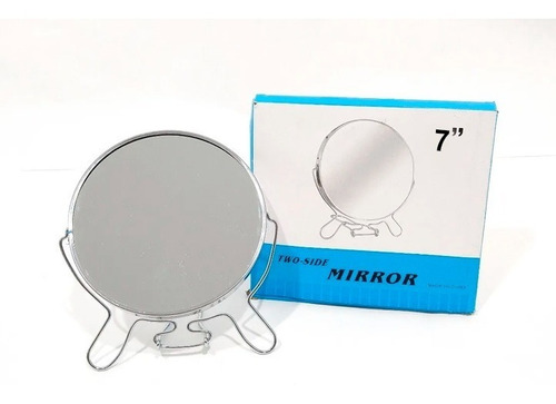 Espejo Doble Faz 7 Pulgadas Para Maquillaje, Regalaría, Etc.