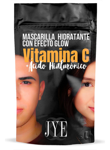 Mascarilla Jye Efecto Glow Ac Hialuronico Luce Espectacular Tipo De Piel Mixta