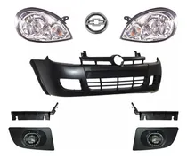Comprar Kit Chevy C2 04 - 08 Fascia Faros Guias Faros N Y Emblema