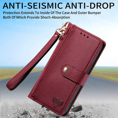 . Funda De Piel Tipo Cartera For Teléfono Oneplus Nord .
