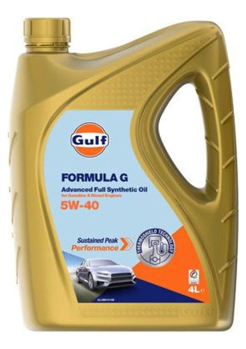 Aceite Gulf Formula G 5w40 Sintético X 4l