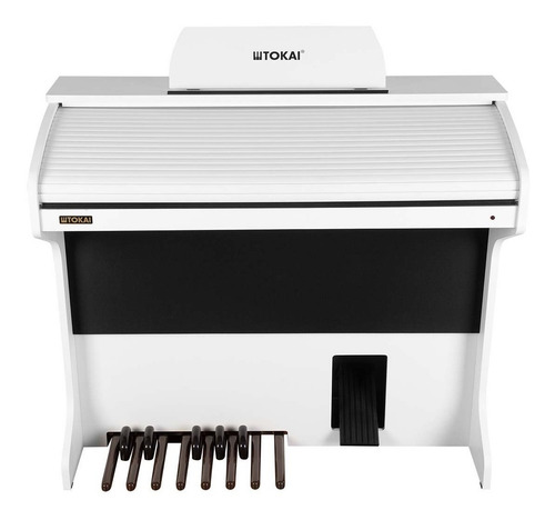 Imagem 3 de 4 de Órgão Eletrônico Tokai D-2 Dual Voice Branco