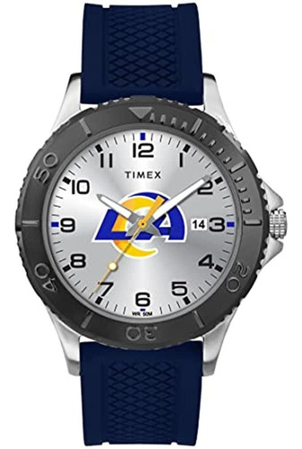 Reloj Timex Para Hombres Twzframme Nfl Gamer Los Angeles Ram