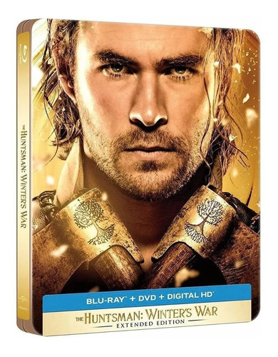 El Cazador Y La Reina De Hielo Steelbook Blu-ray + Dvd