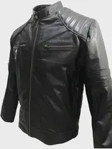 Comprar Campera Motoquera De Cuero Vacuno 100% Para Hombre