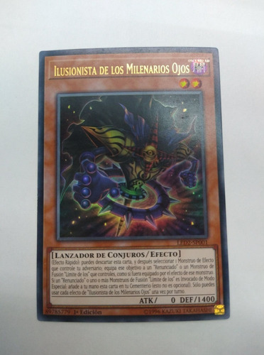 Millennium-eyes Illusionist Ultra Raro Mil Ojos Yugioh