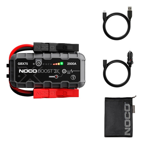 Arrancador Portátil Batería Booster Noco Gbx75 Jump Starter