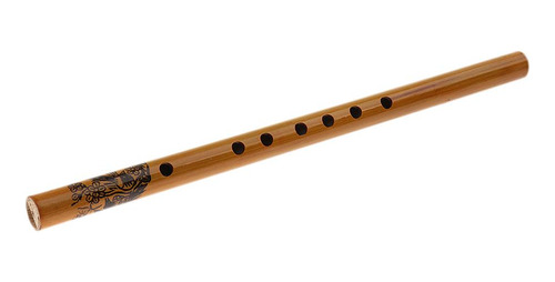 Flauta Shakuhachi De Bambú Flauta Vertical Regalo Musical