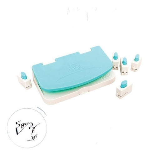 Imagen 2 de 2 de Punch Board Para Realizar Planners Memory Keepers