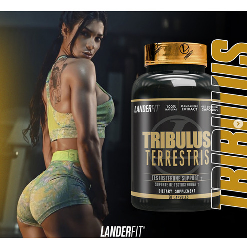 Tribulus 90caps Landerfit Original Sin Sabor