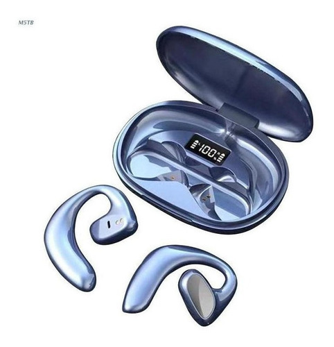 Auriculares Bluetooth 5.1 De Conducción Ósea S900 Color Azul