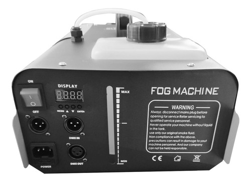 Máquina De Fumaça 1500w + Controle Sem Fio C/ Dmx