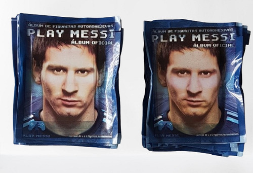 100 Sobres Cerrados Del Álbum Play Messi Año 2014 Sin Álbum