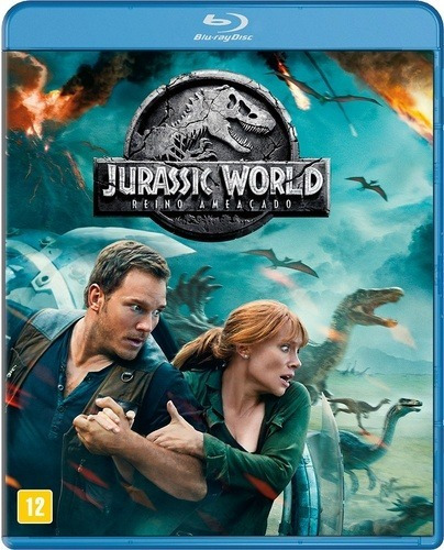 Blu-ray Jurassic World Reino Ameaçado - Lacrado & Original