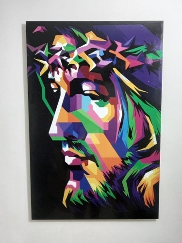Cuadro Decorativo Jesus Con Espinas 90x60