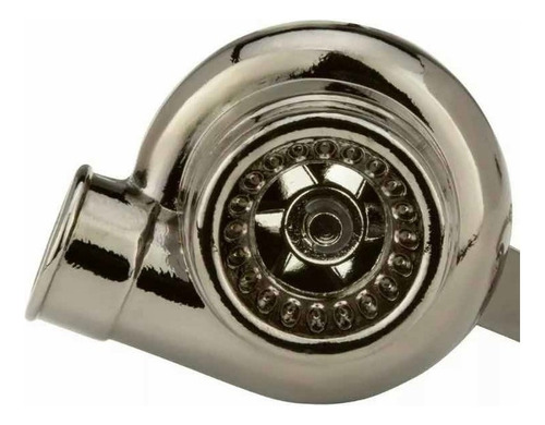 Ysl Chaveiro De Metal Níquel Mini Turbina Gun Metal Turbo