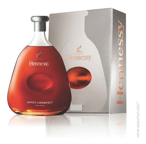 Imagen 1 de 6 de Cognac Frances James Hennessy 1000ml En Estuche
