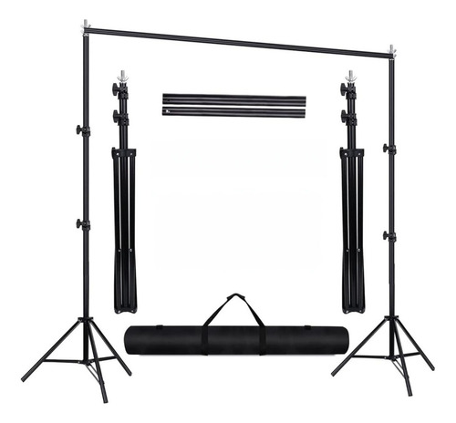Portafondos Fotográfico Ajustable Profesional 2.6x3m