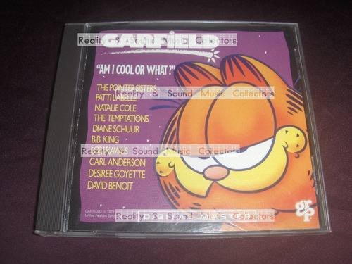 Garfield Soundtrack Cd Pointer Sisters Natalie Cole Bb King