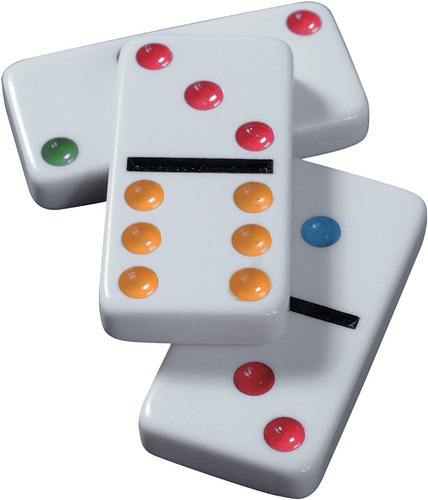 Domino Spin Master 28 Fichas 2 A 4 Jugadores Caja De Metal