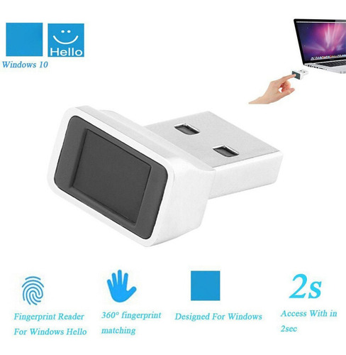 Imagen 3 de 11 de Lector De Huellas Digitales, Inicio De Sesión Desde Usb